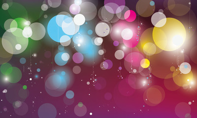 vector background with circles