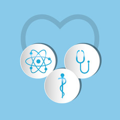 Medical healthcare service icon vector illustration graphic design