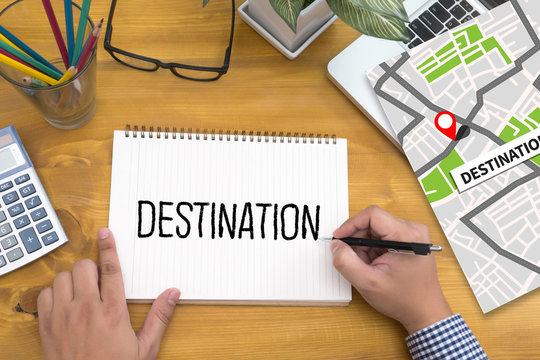 City Map DESTINATION Route Way Route Way Route  City Map Destina