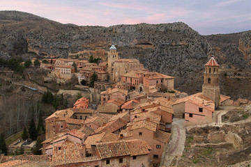 Obraz premium village of albarracin in teruel Spain