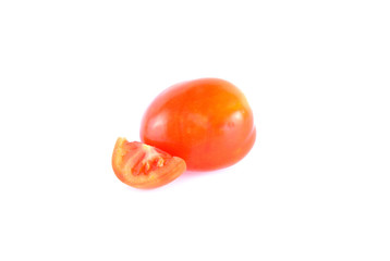 Tomatoes isolated on white background