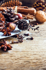 Christmas vintage decoration