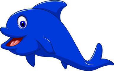 funny dolphin cartoon for you design