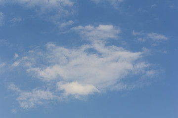 Clouds with blue sky texture and background