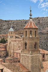 Fototapeta na wymiar village of albarracin in teruel Spain