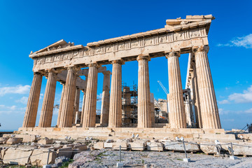 Obraz premium Parthenon at the Acropolis Athens