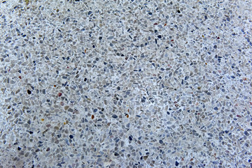 Polished stone floor