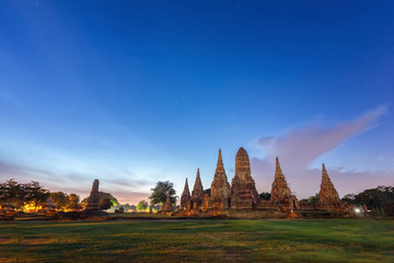 Wat Chaiwattanaram at ancient city