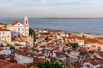 Beautiful historical city lisbon, portugal