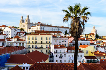 Beautiful historical city lisbon, portugal
