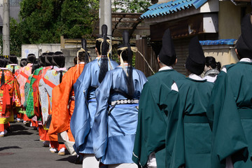 Ceremonial parade of the princess Saioh, at Arashiyama Kyoto Japan
斎宮行列　京都

