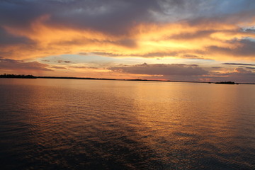 Sunset Sea Florida