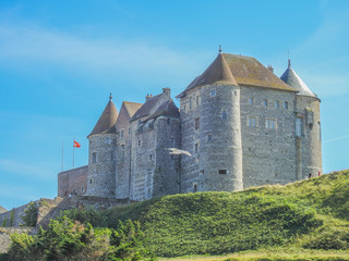 Fototapeta na wymiar chateau dieppe