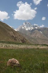 Pamir region Russian Federation Central Asia mountain landscapes