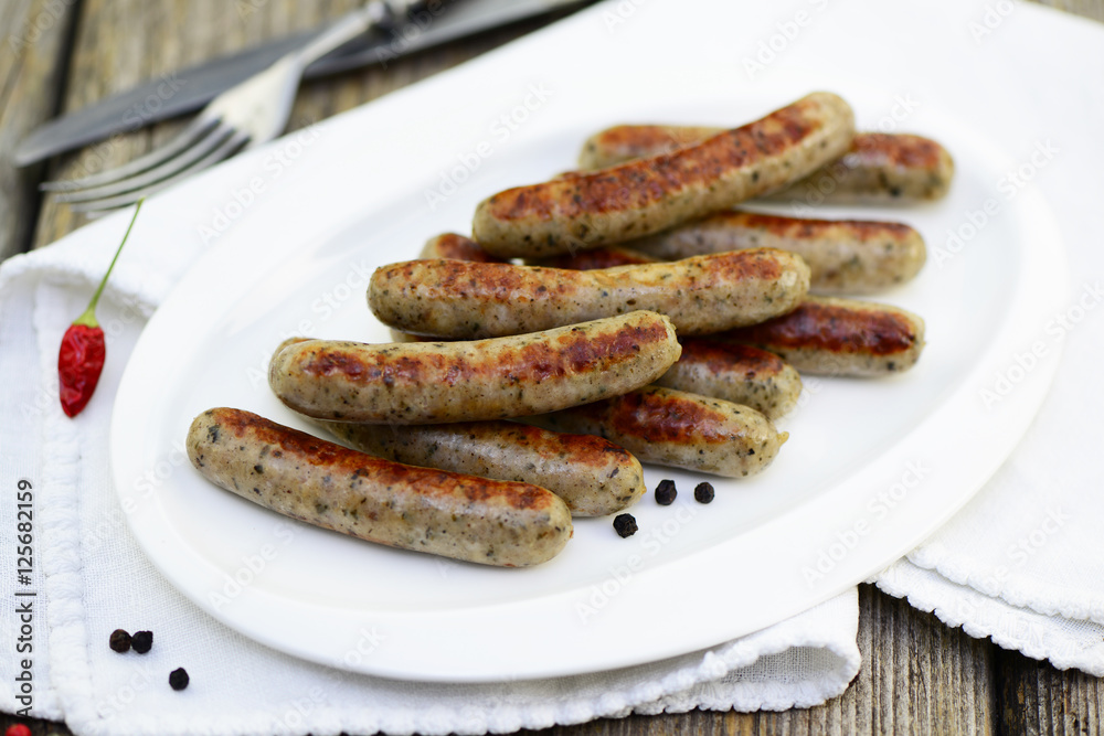 Canvas Prints Bratwurst