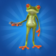 Fun frog