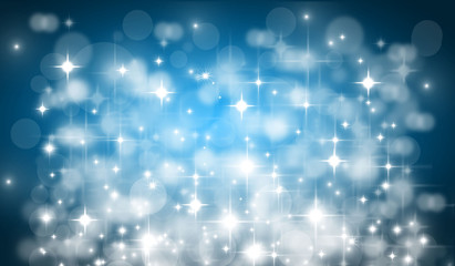 Blue christmas background