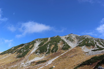 Fototapeta premium 立山連峰の稜線