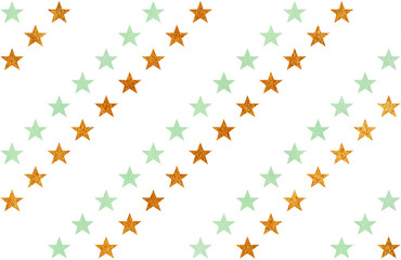 Watercolor stars pattern.