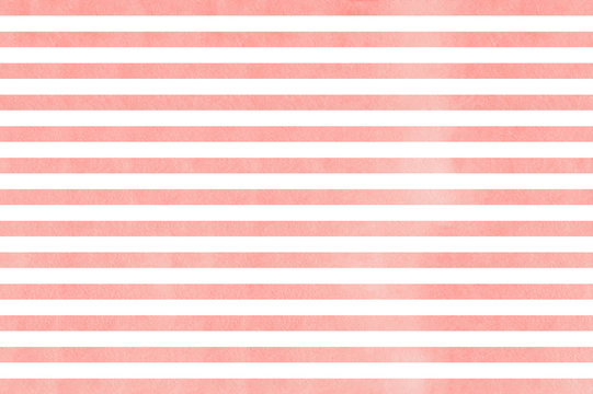 Watercolor striped background.