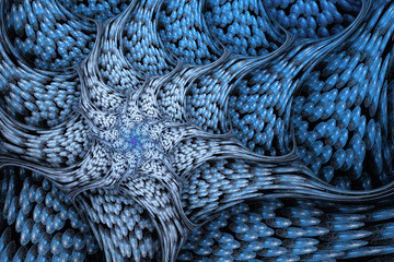 Abstract fractal background. Psychedelic background.