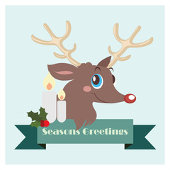 Reindeer Seasons greetings