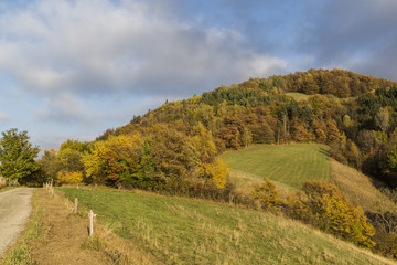 Massif de Belledonne - Automne.