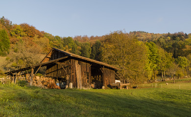 Massif de Belledonne - Automne.