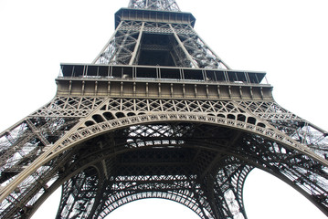 Eiffel Tower close up