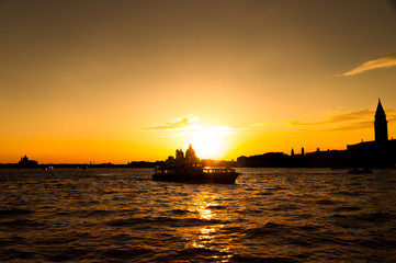 Fototapeta na wymiar Venedig Sonnenuntergang