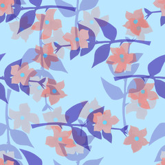 Seamless floral background