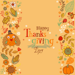 Thanksgiving greeting card