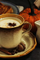 Pumpkin spice Latte on Autumn mood