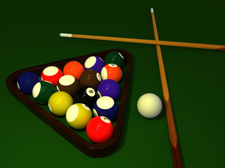 Billiard table