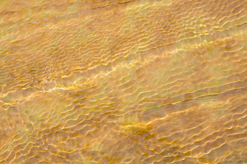 colorful of reflective water surface background