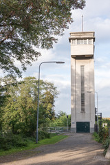 Tower of lock Bosscheveld in Maastricht