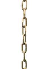 Obraz premium metal chain on white background