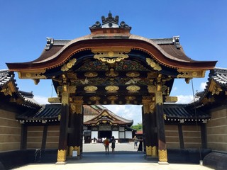 Naklejka premium Kyoto Imperial Palace gate