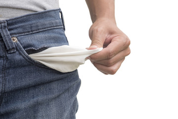 crisis, no money in pocket