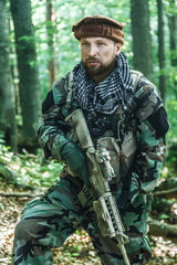 Obraz premium Navy SEAL Taliban hunter