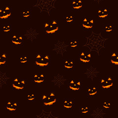 Halloween seamless pattern