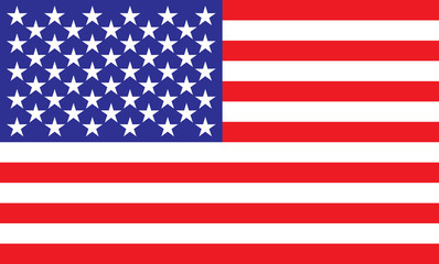 USA vector flag