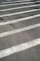 Empty crosswalk