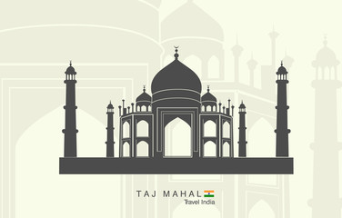Taj Mahal in India