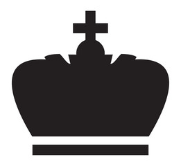 Crown vector icon