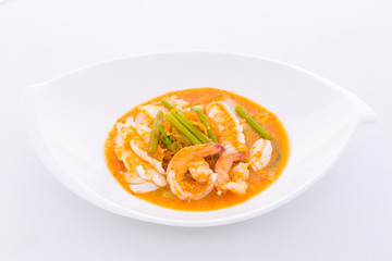 Suki in a white bowl