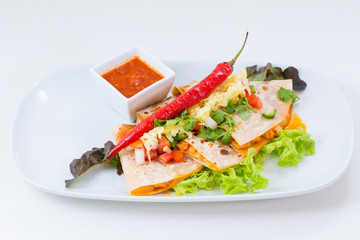 Mexican quesadillas