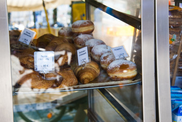 German Patisserie in the pastry shop