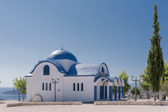 Agia Kiriaki church in Tolo, Greece