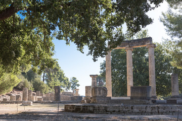 temple of Philippeion, Olympia - Greece